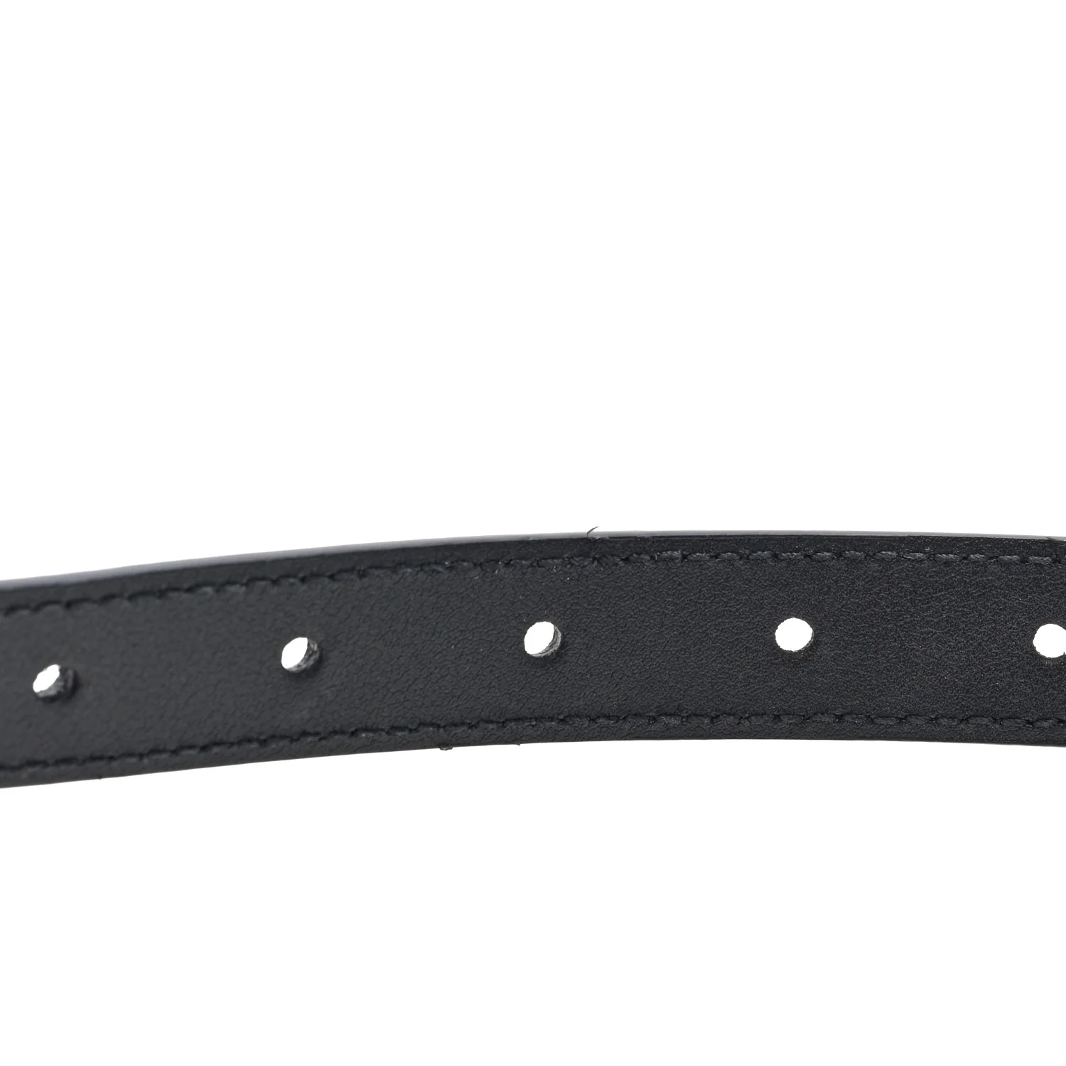 Calfskin Double G 20mm Belt 80 32 Black