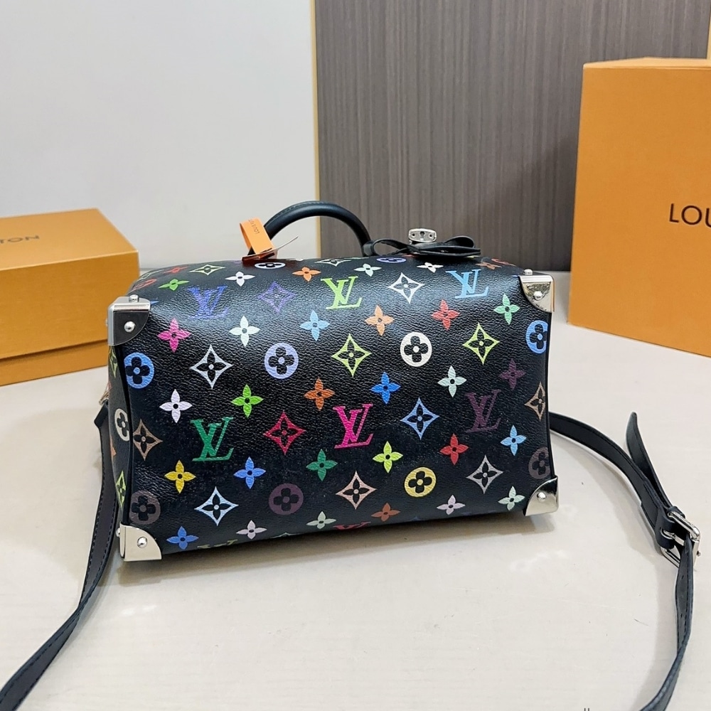 Louis Vuitton X Takashi Murakami Speedy Soft Black 30cm M13257