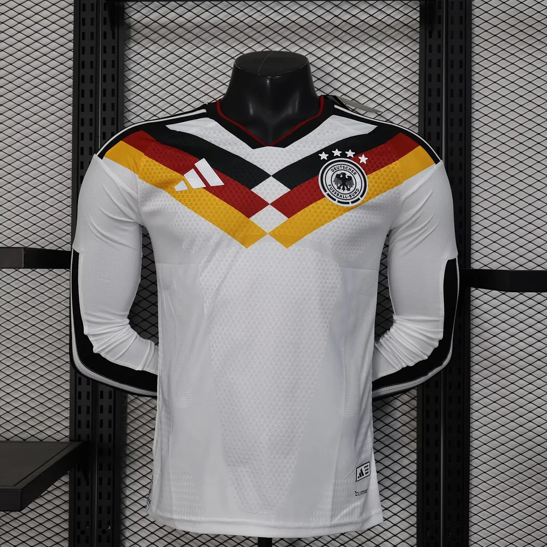 World Cup 2026 Long Sleeves Germany Team Home Football Jersey Player Version