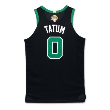 Boston Celtics 2024 Tatum Player Edition black Jersey #0