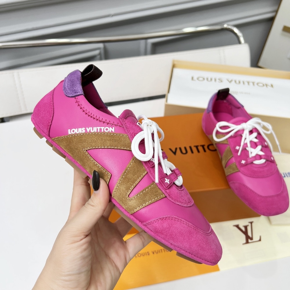 Louis Vuitton Lv Sneakerina Fuchsia Pink 1Ahnee