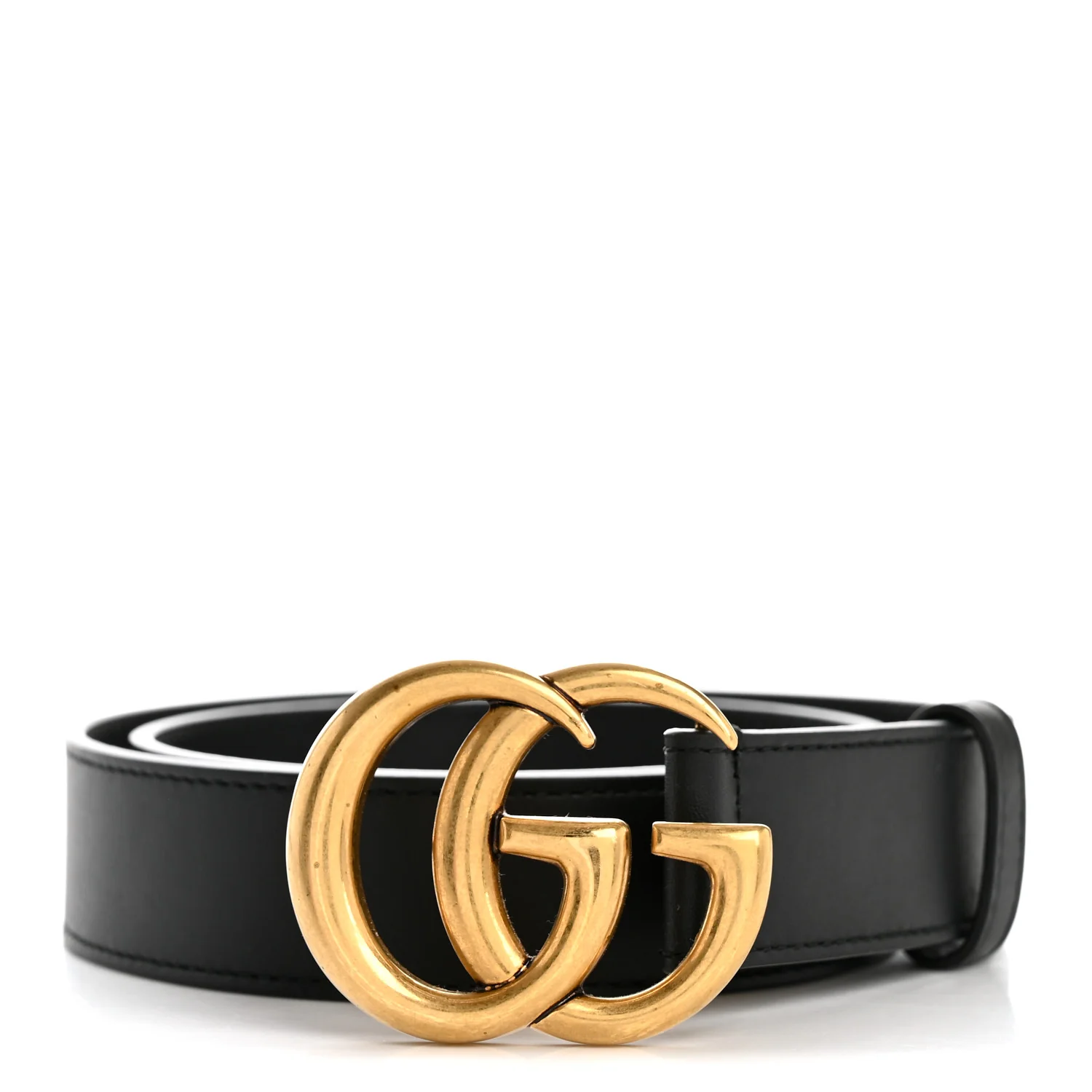 Calfskin Double G 30mm 70 28 Belt Black