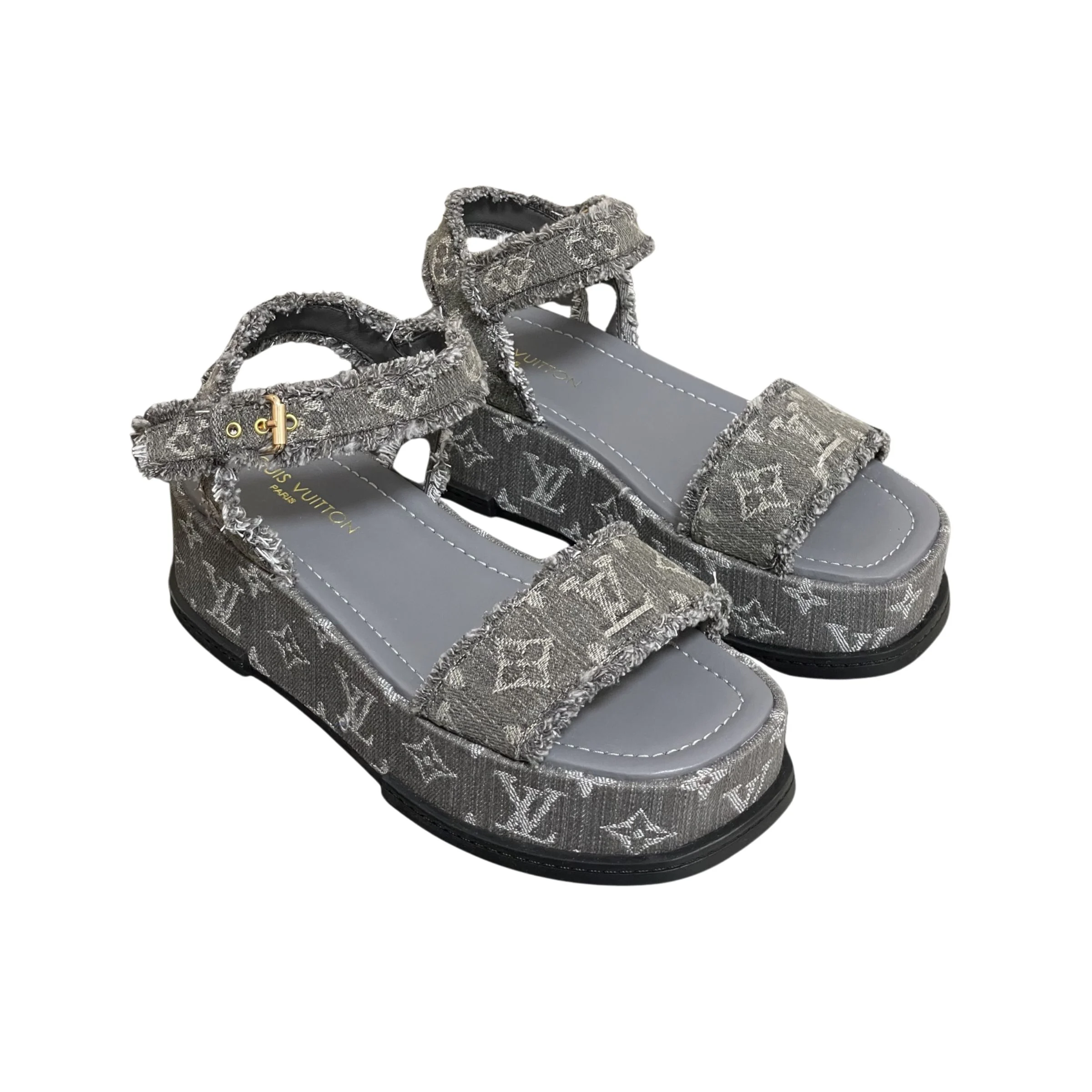 Louis Vuitton By The Pool Maya Flatform Sandal