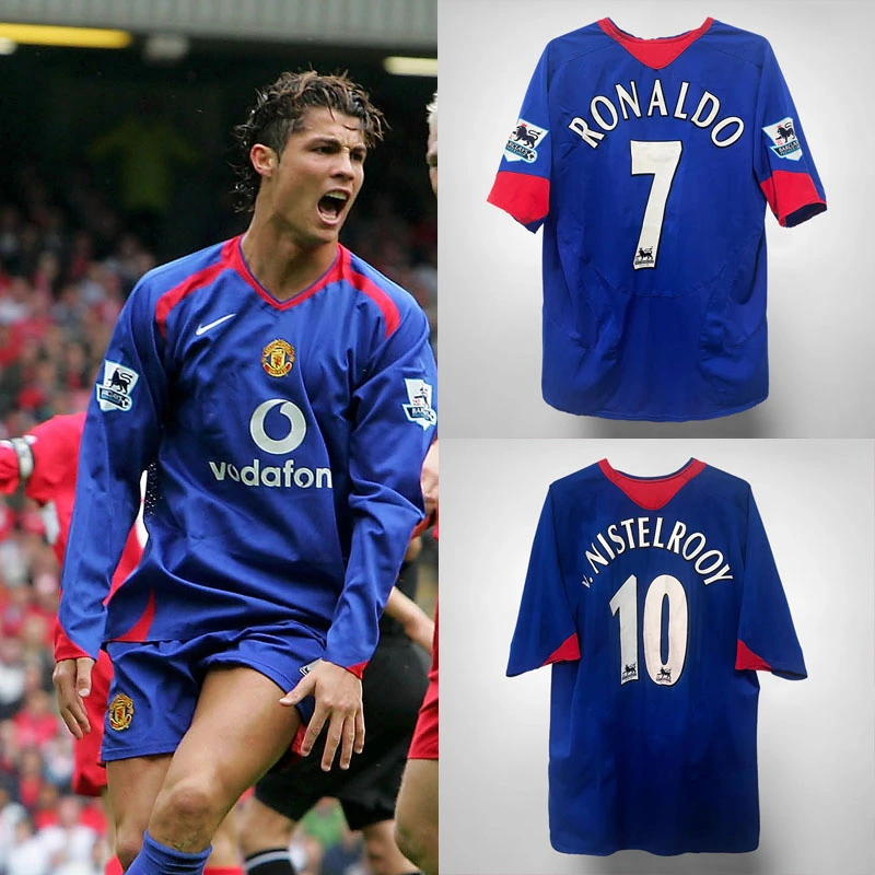 Retro 2005-06 Manchester United Away Football jersey retro