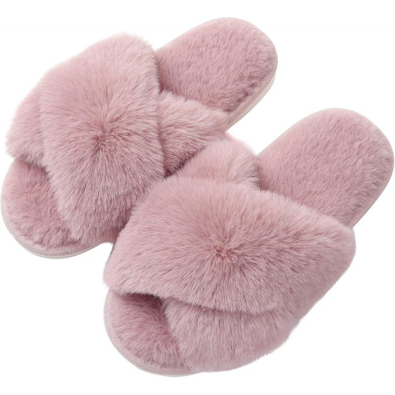 Women's Fuzzy Slippers