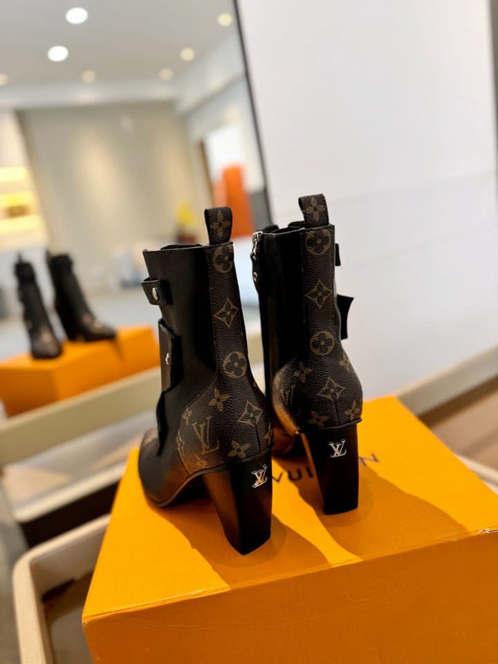 Louis Vuitton Trinity Boot Monogram And Black