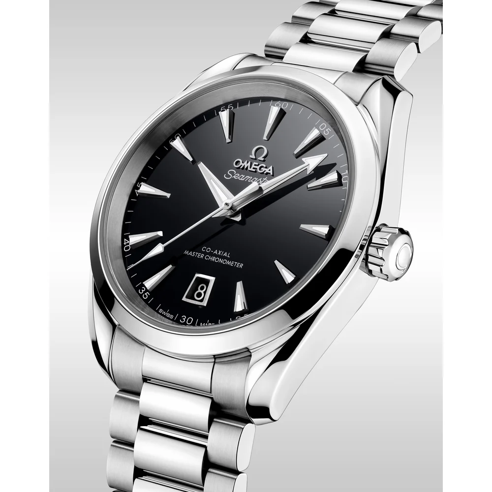 OMEGA Seamaster Aqua Terra 41mm Black Dial Stainless Steel Bracelet 220.10.38.20.01.004
