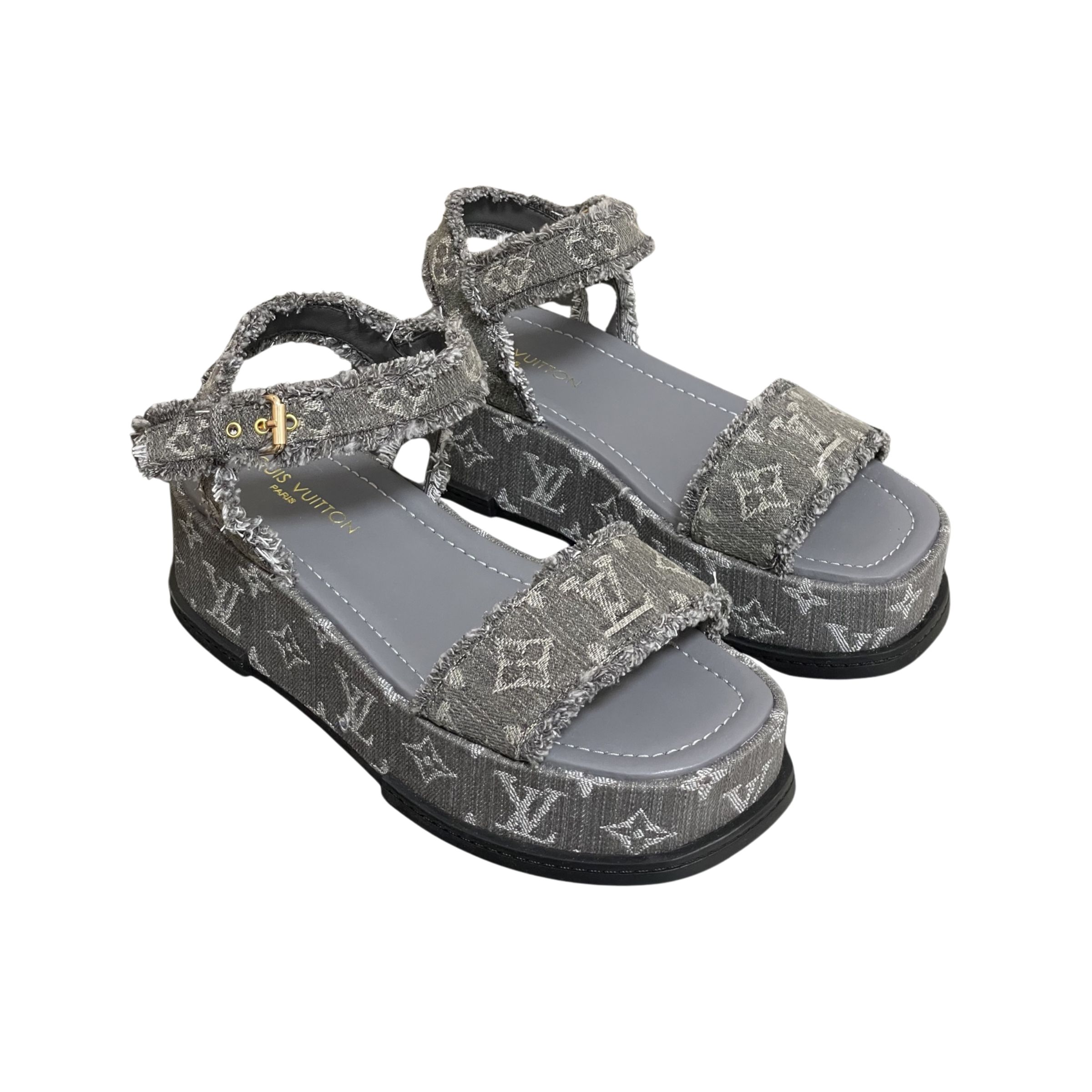 Louis Vuitton By The Pool Maya Flatform Sandal