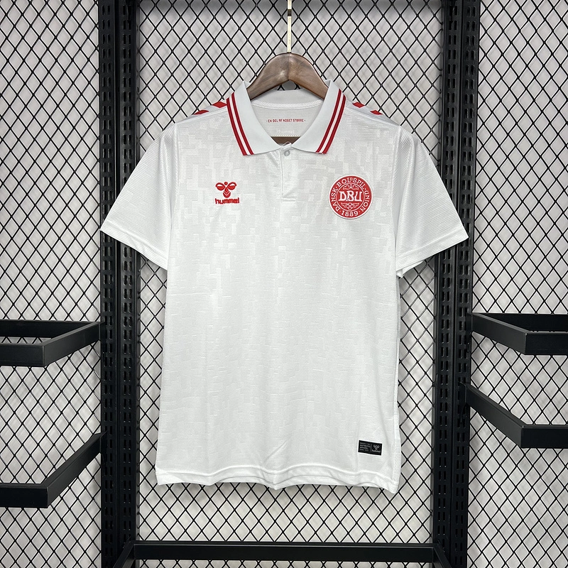2024-25 Denmark Euro Away Football jersey