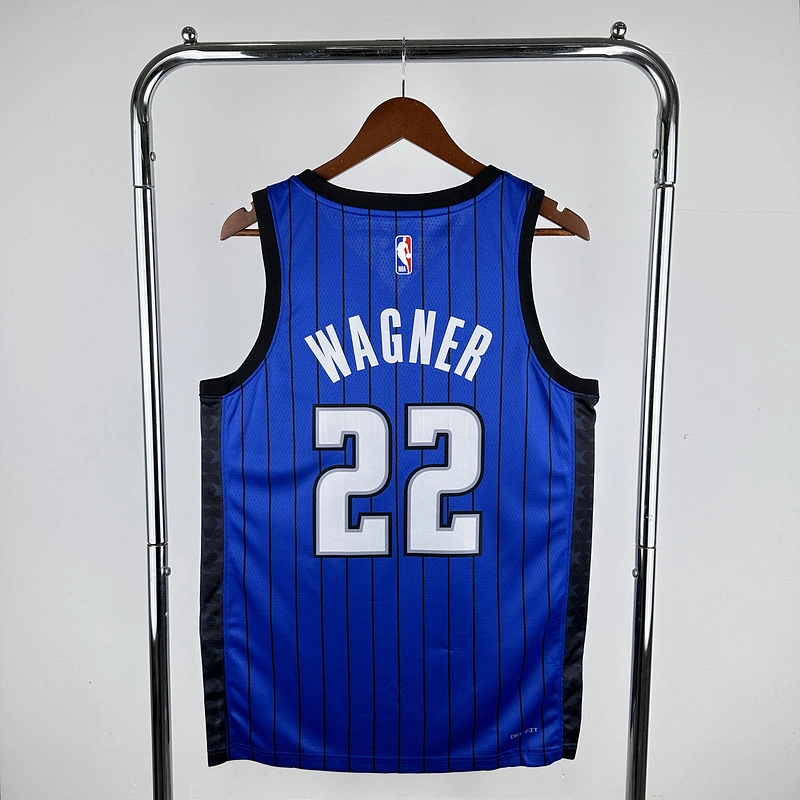 2023 NBA Orlando Magic 22 WAGNER Basketball Jersey