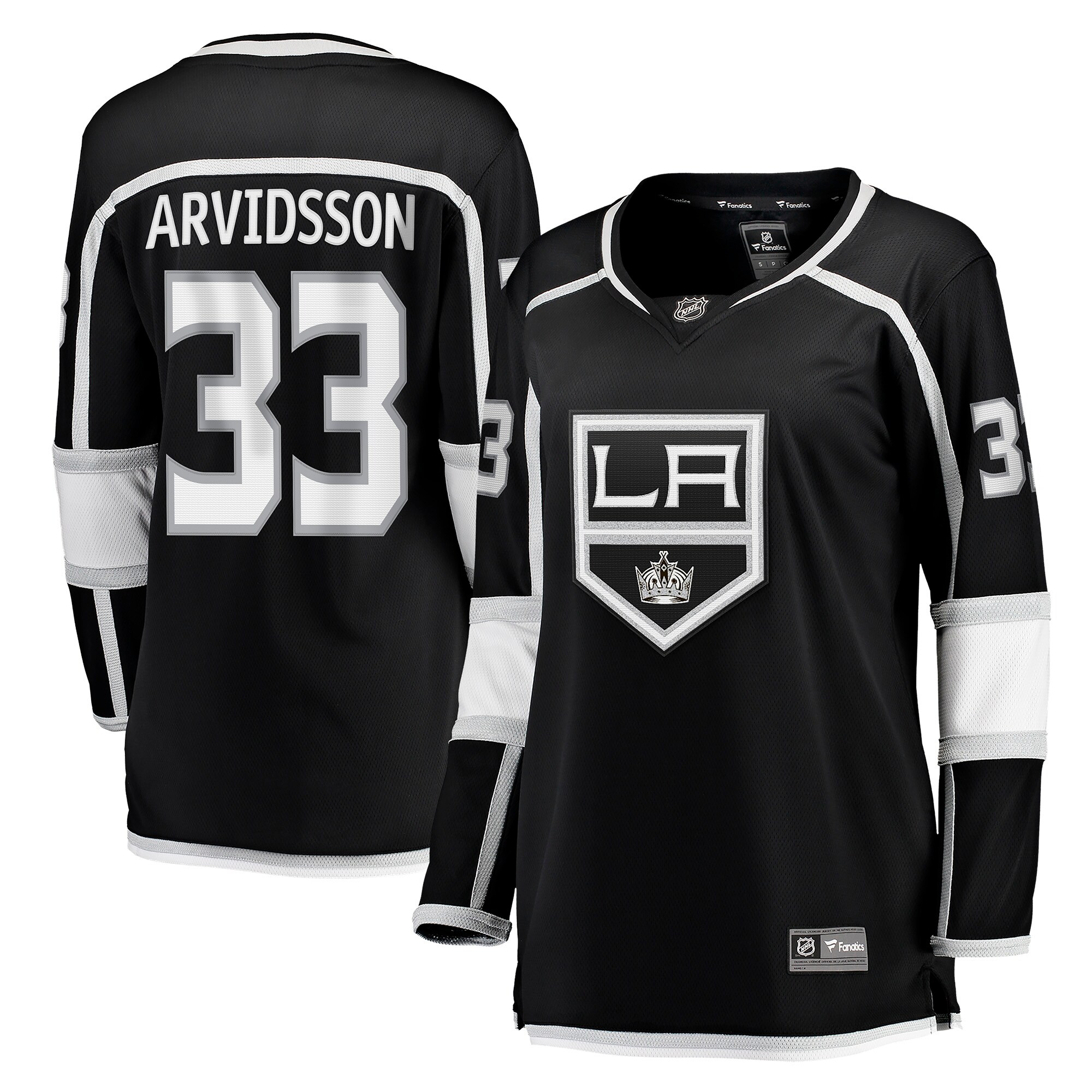 Viktor Arvidsson Los Angeles Kings Fanatics Women’s Home Breakaway Player Jersey – Black