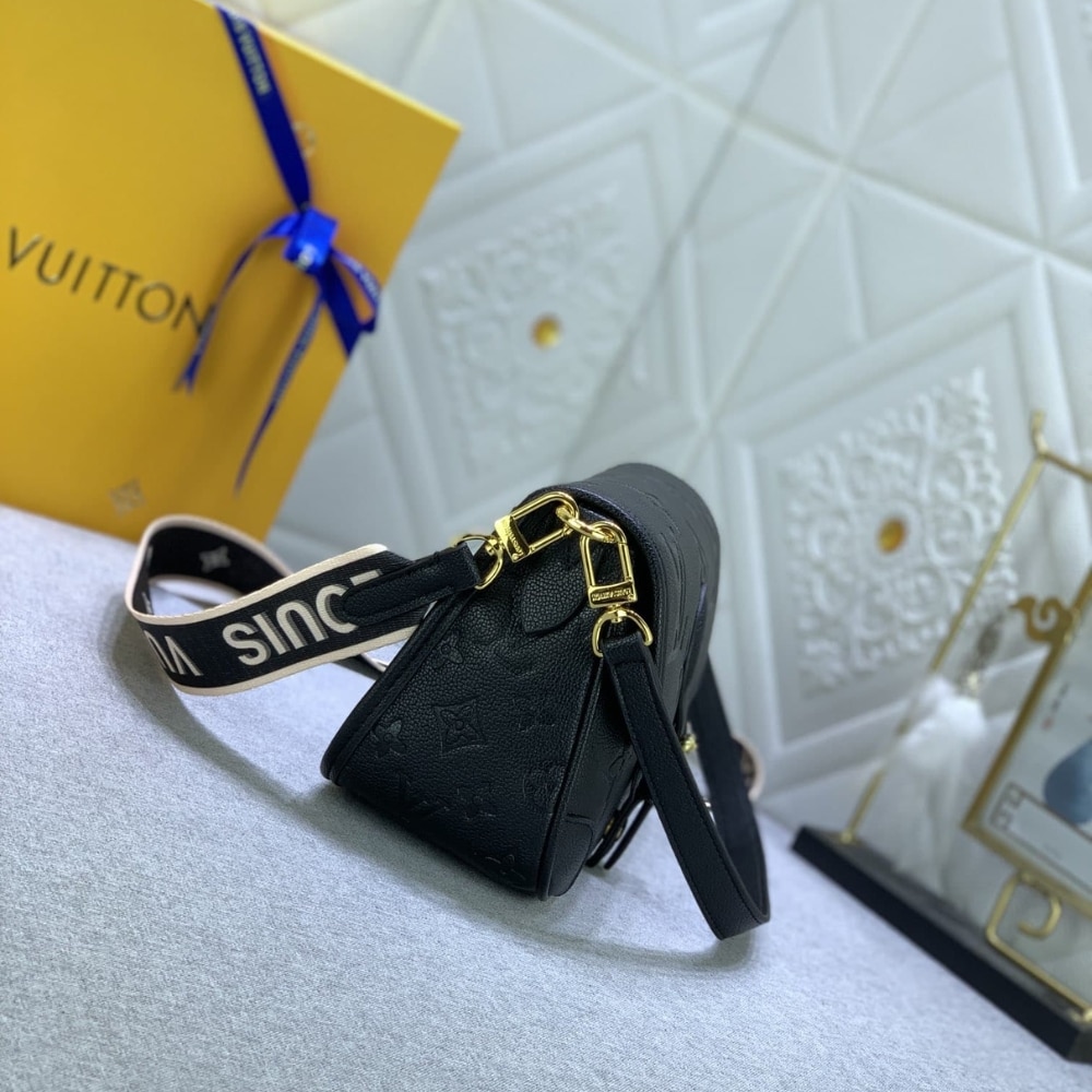 Louis Vuitton Diane Monogram Empreinte Black 24Cm M46386