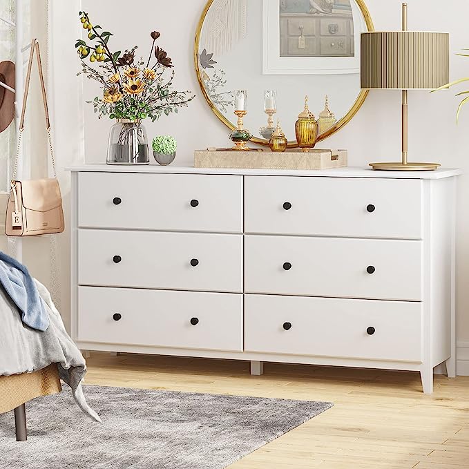 Sonoma 6 Drawer Double Dresser, 51.5''W