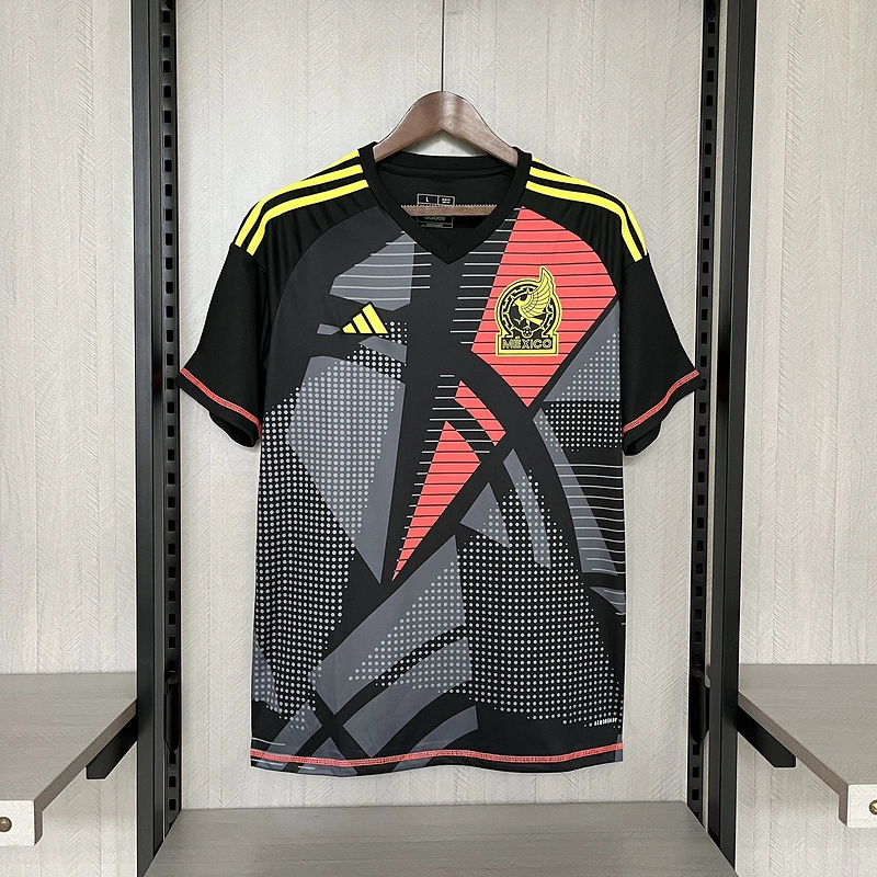 2024-25 Mexico Goalkeeper Black Football jersey