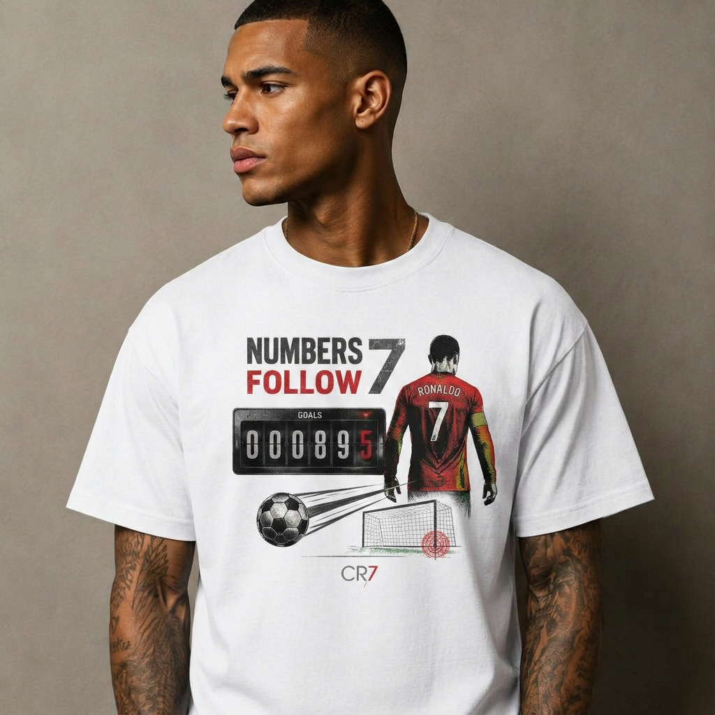 Cristiano Ronaldo Pure Cotton Unisex T-Shirt – Limited-Time Offer