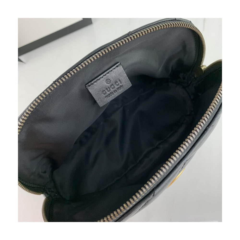 Gucci GG Marmont Cosmetic Case Black