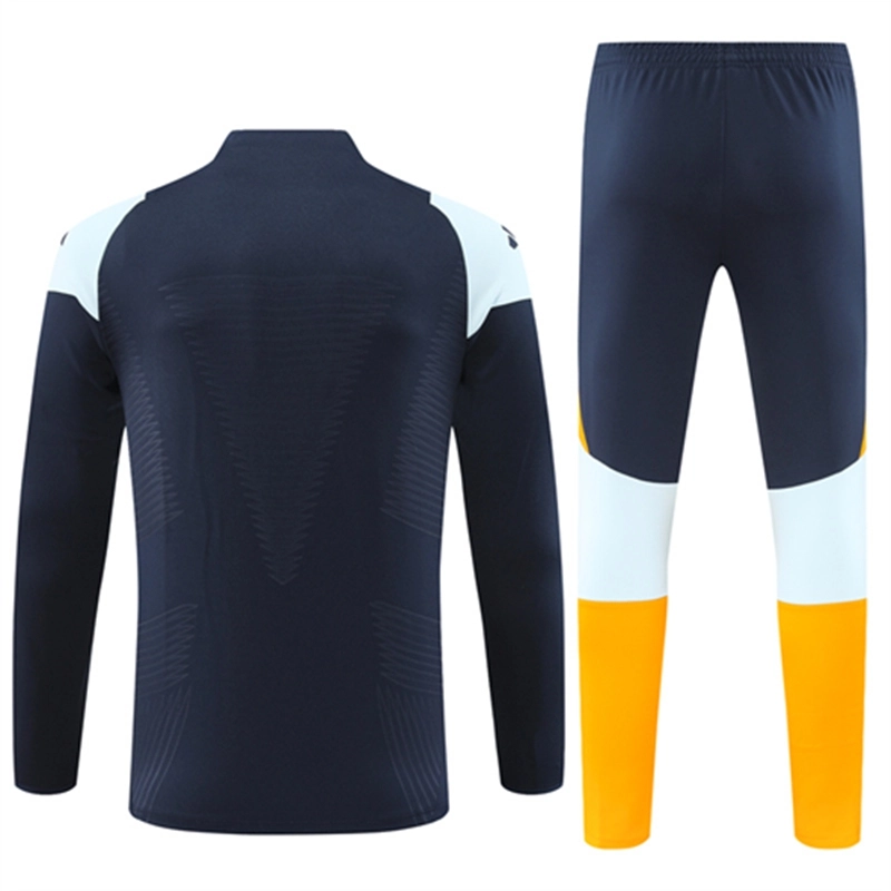 2024-25 Real Madrid Royal Blue Long Sleeve Training Suit