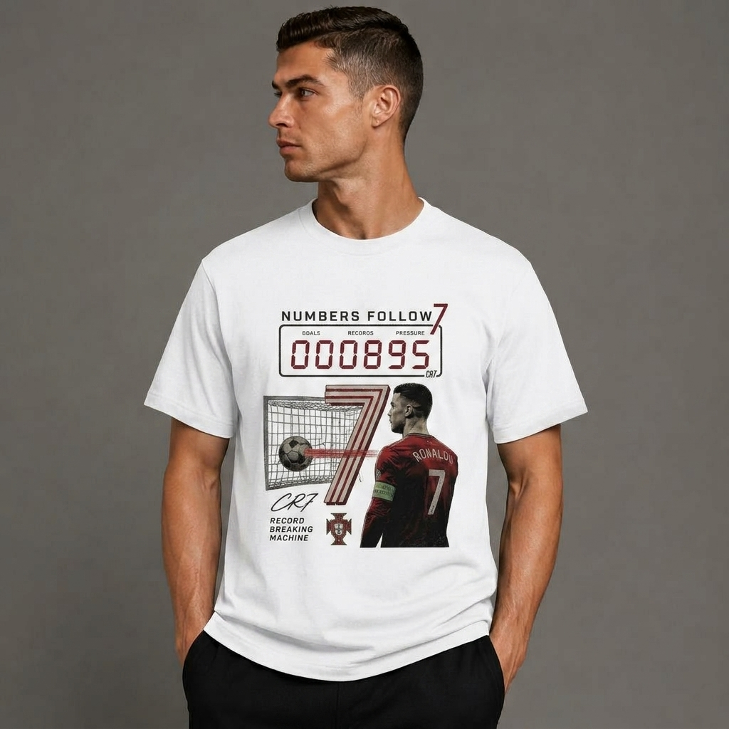 Cristiano Ronaldo Pure Cotton Unisex T-Shirt – Limited-Time Offer