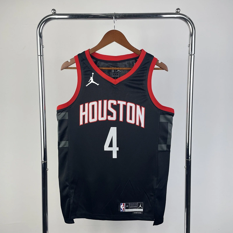 2024 NBA Houston Rockets 4 GREEN Basketball Jersey