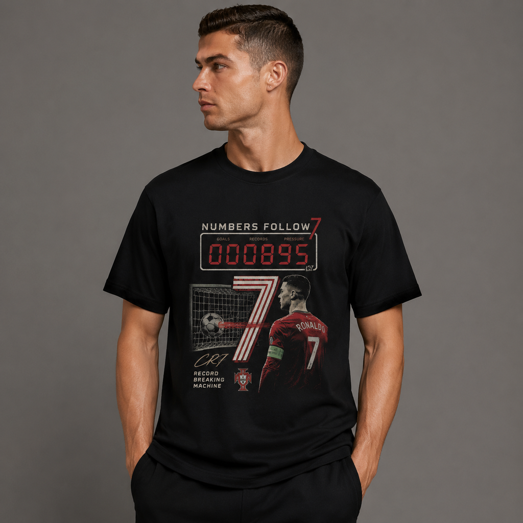 Cristiano Ronaldo Pure Cotton Unisex T-Shirt – Limited-Time Offer