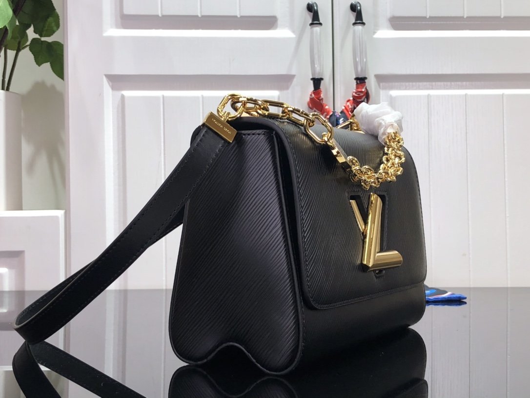 Louis Vuitton Twist Pm 19Cm Black Bag