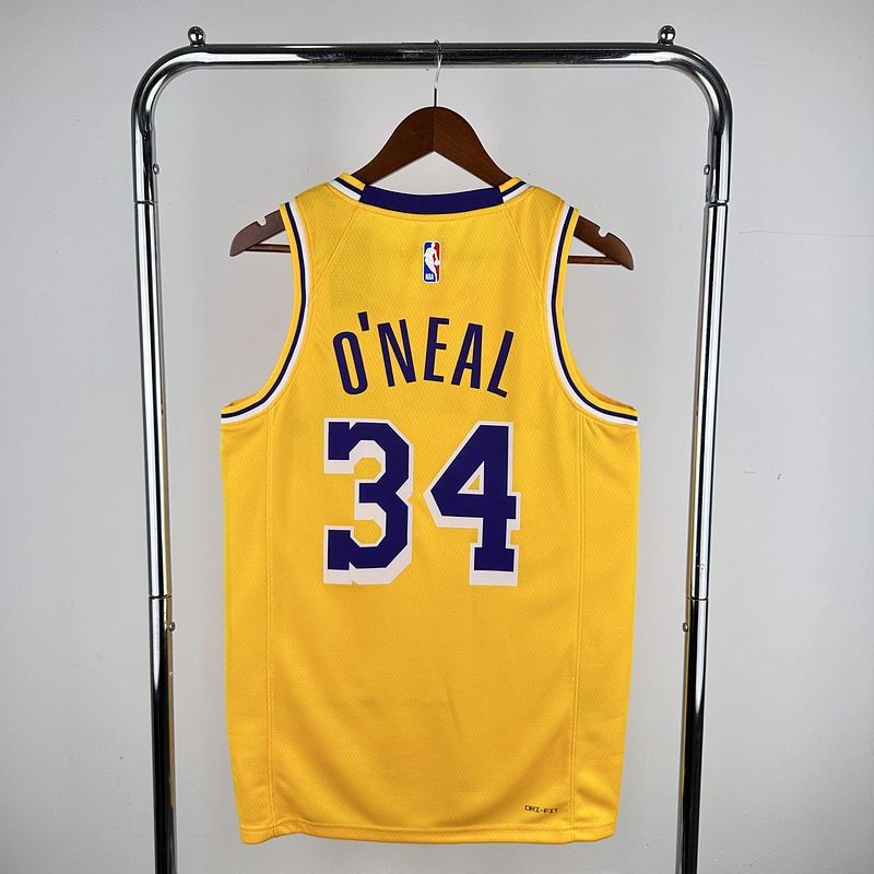 2023 NBA Lakers 34 O'NEAL Basketball Jersey