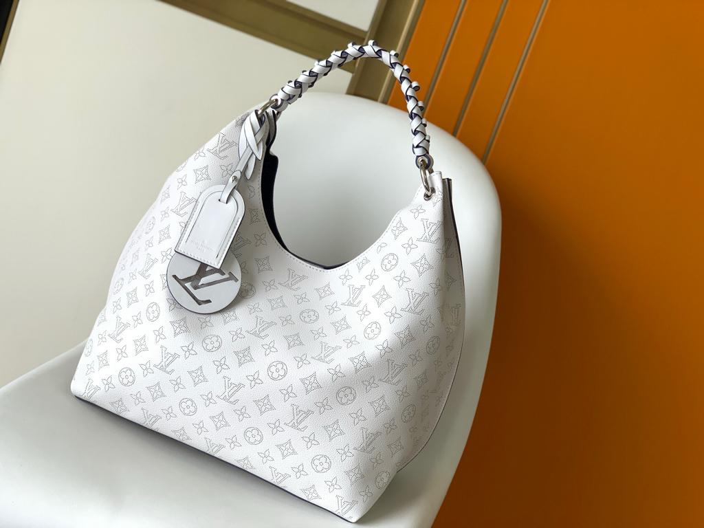 Louis Vuitton Carmel Mahina Monogram White