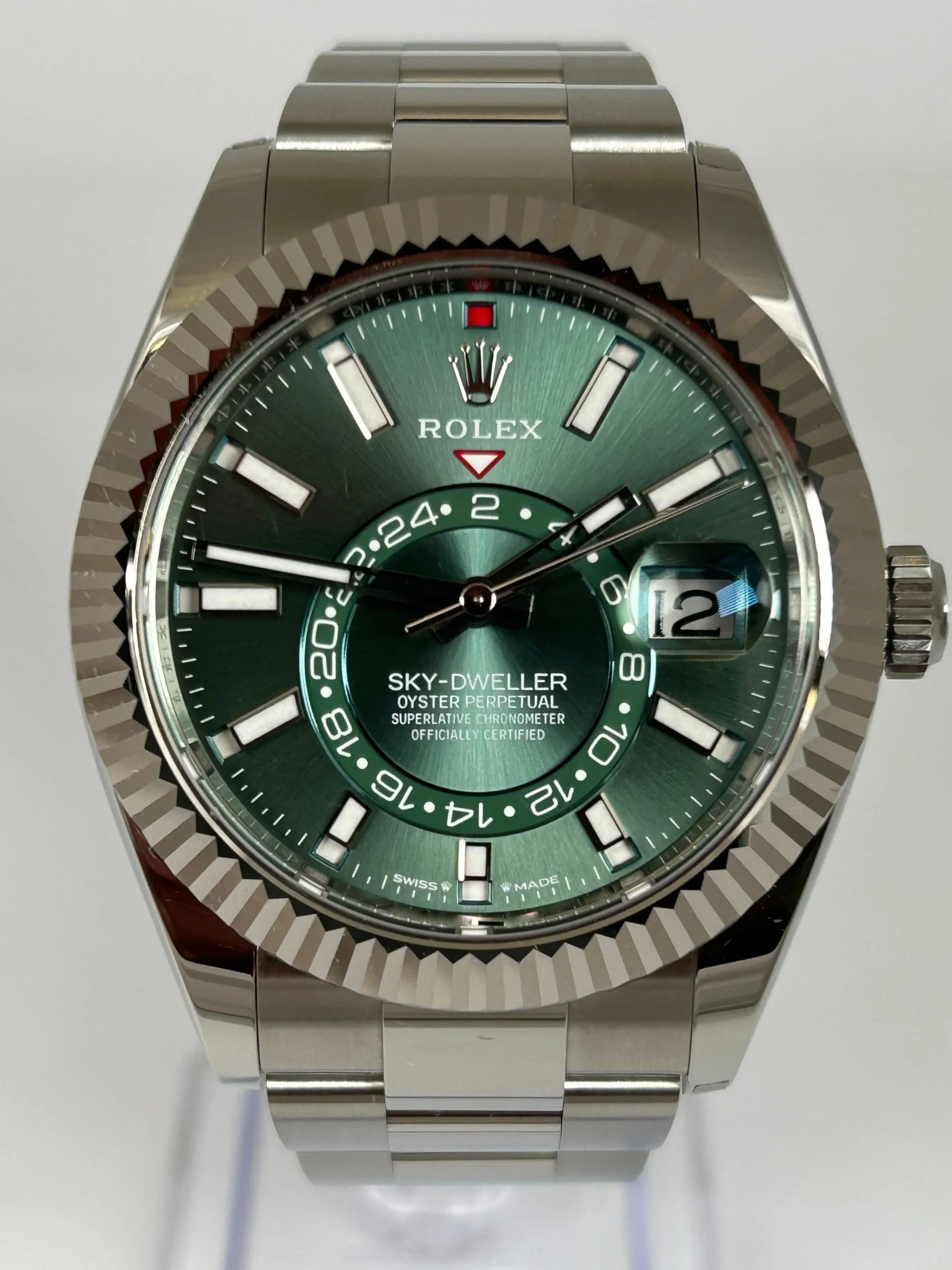 Rolex Sky-Dweller 42 mm Mint green Dial 336934 Oyster