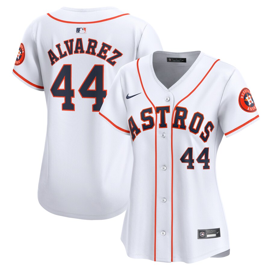 Yordan Alvarez Houston Astros Women's Home Limited Player Jersey White