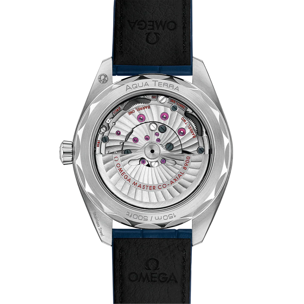 OMEGA Seamaster Aqua Terra 41 mm Blue Dial Stainless Steel Strap 220.13.41.21.03.003