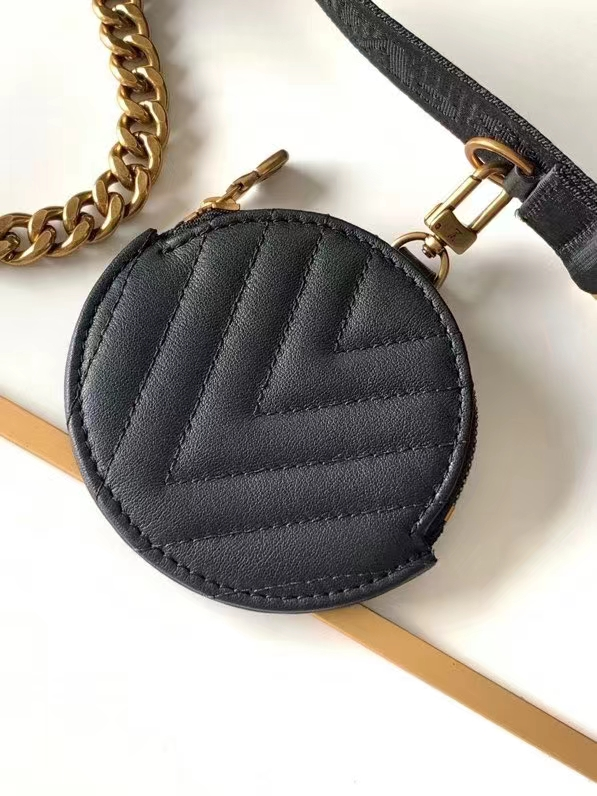 Louis Vuitton New Wave Multi Pochette 19Cm Black