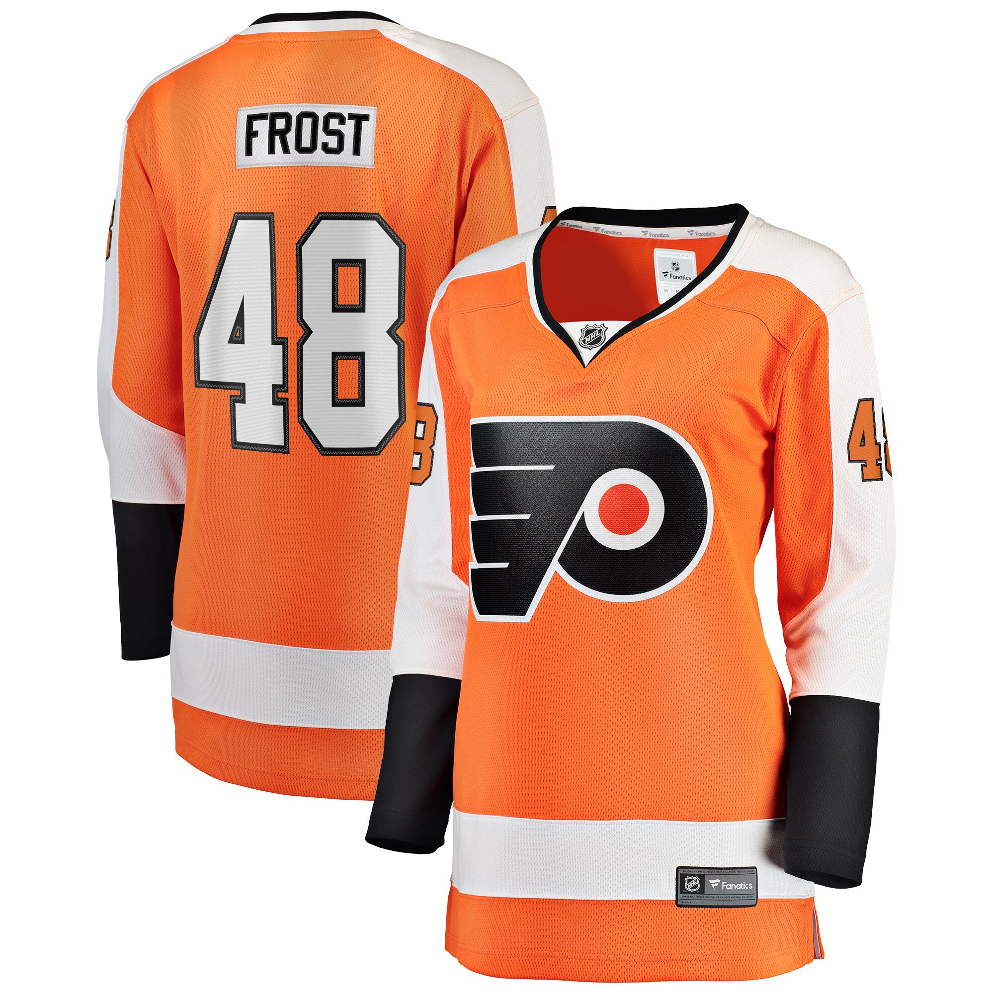 Morgan Frost Philadelphia Flyers Fanatics Women’s Breakaway Player Jersey – Orange