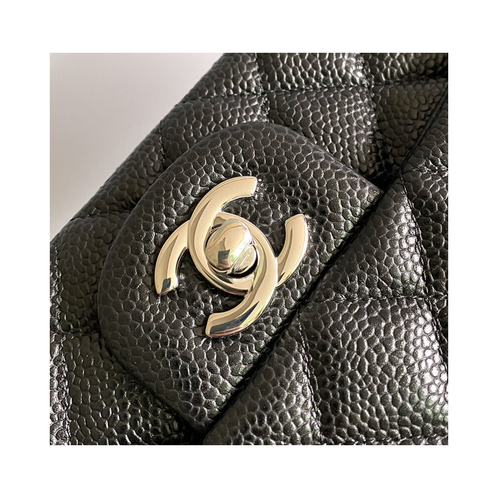 Chanel Caviar Quilted Mini Flap Bag 20cm