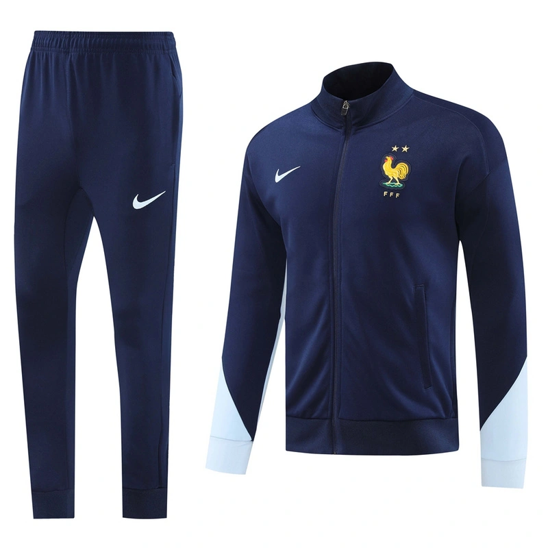 2024 France long-length jacket training suit