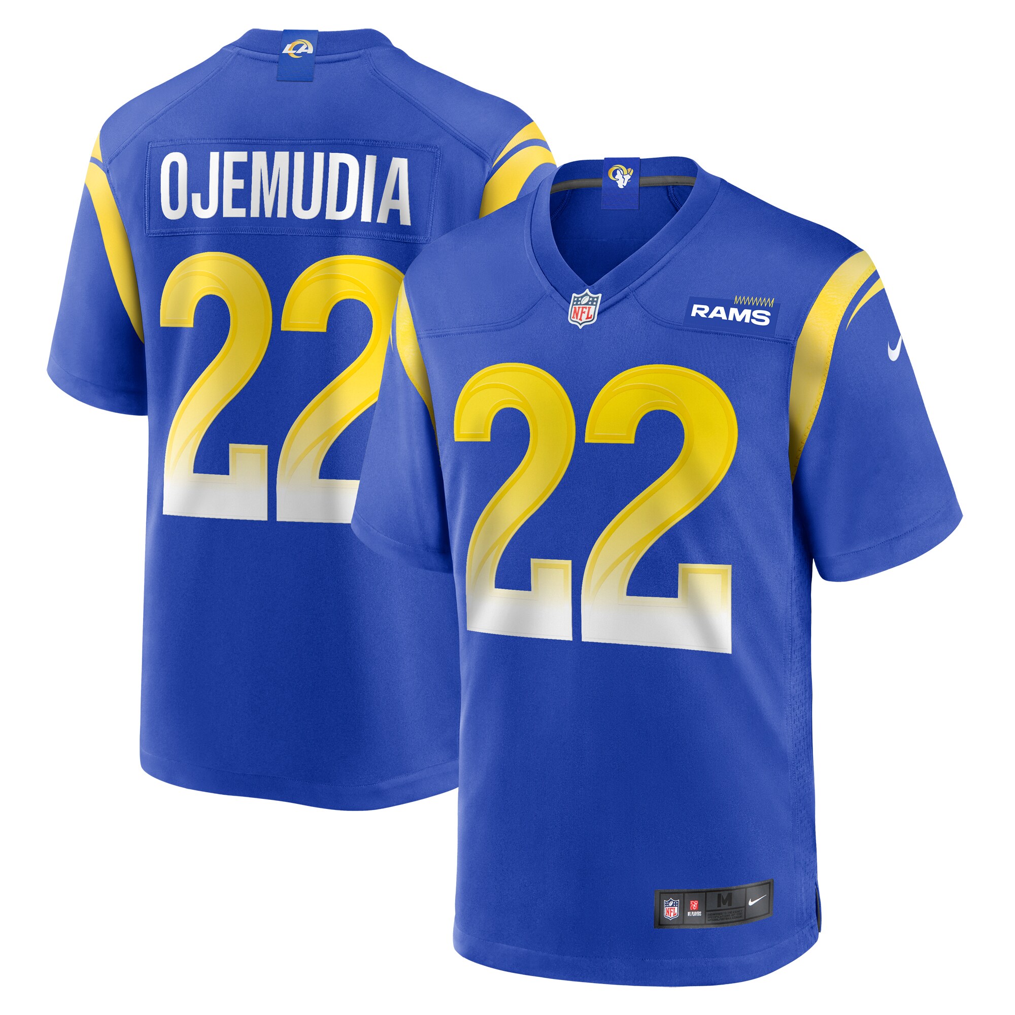 Michael Ojemudia Los Angeles Rams Nike  Game Jersey -  Royal