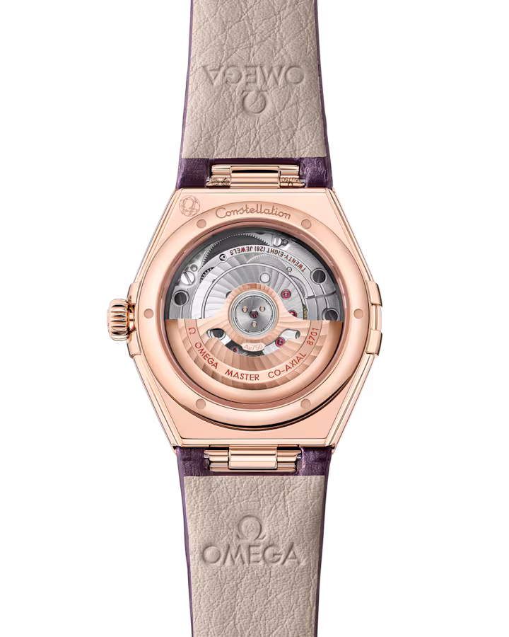 Omega Constellation Ladies' Selection 29mm Sedna™ gold on alligator 131.58.29.20.60.002