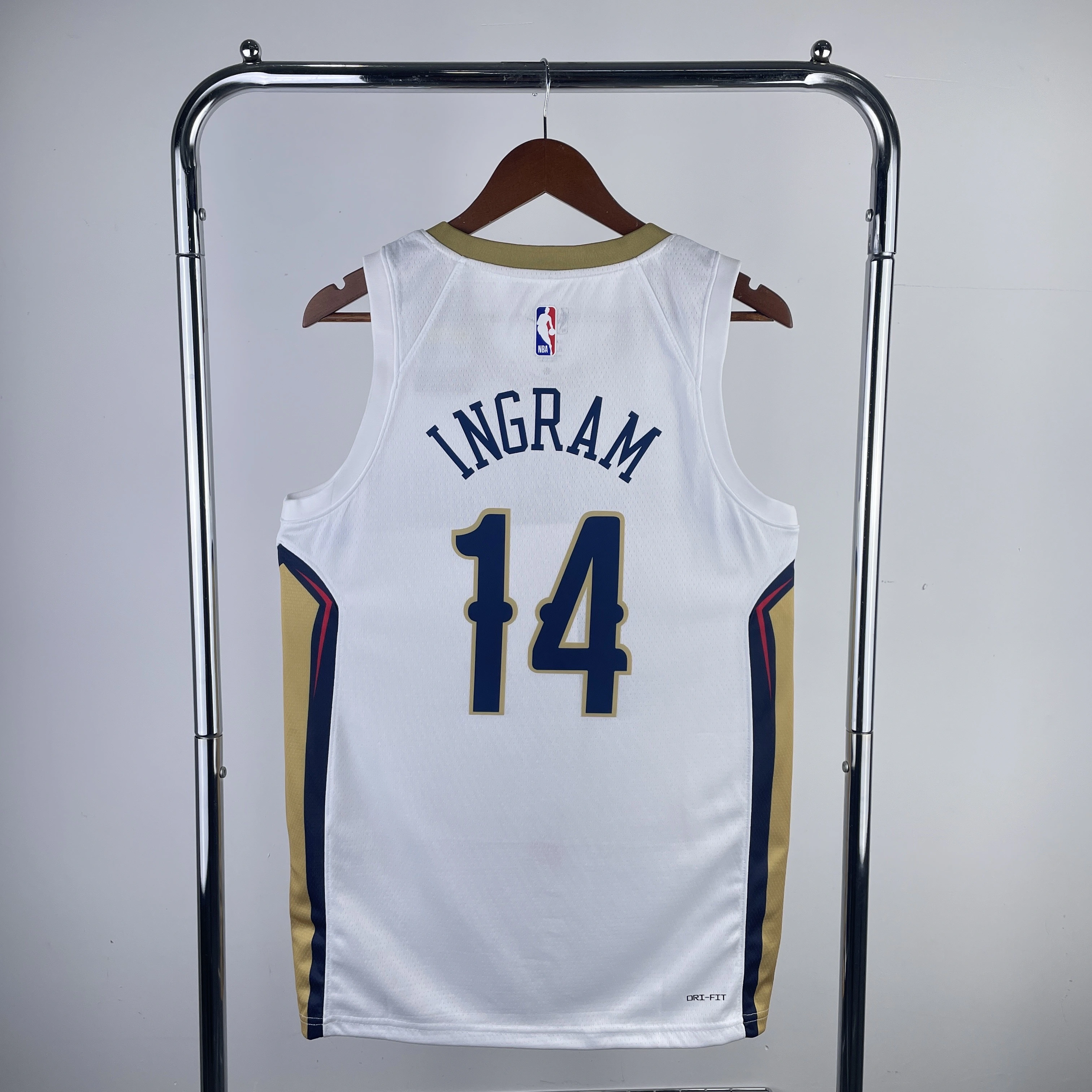 2023 NBA New Orleans Pelicans 14 INGRAM Basketball Jersey