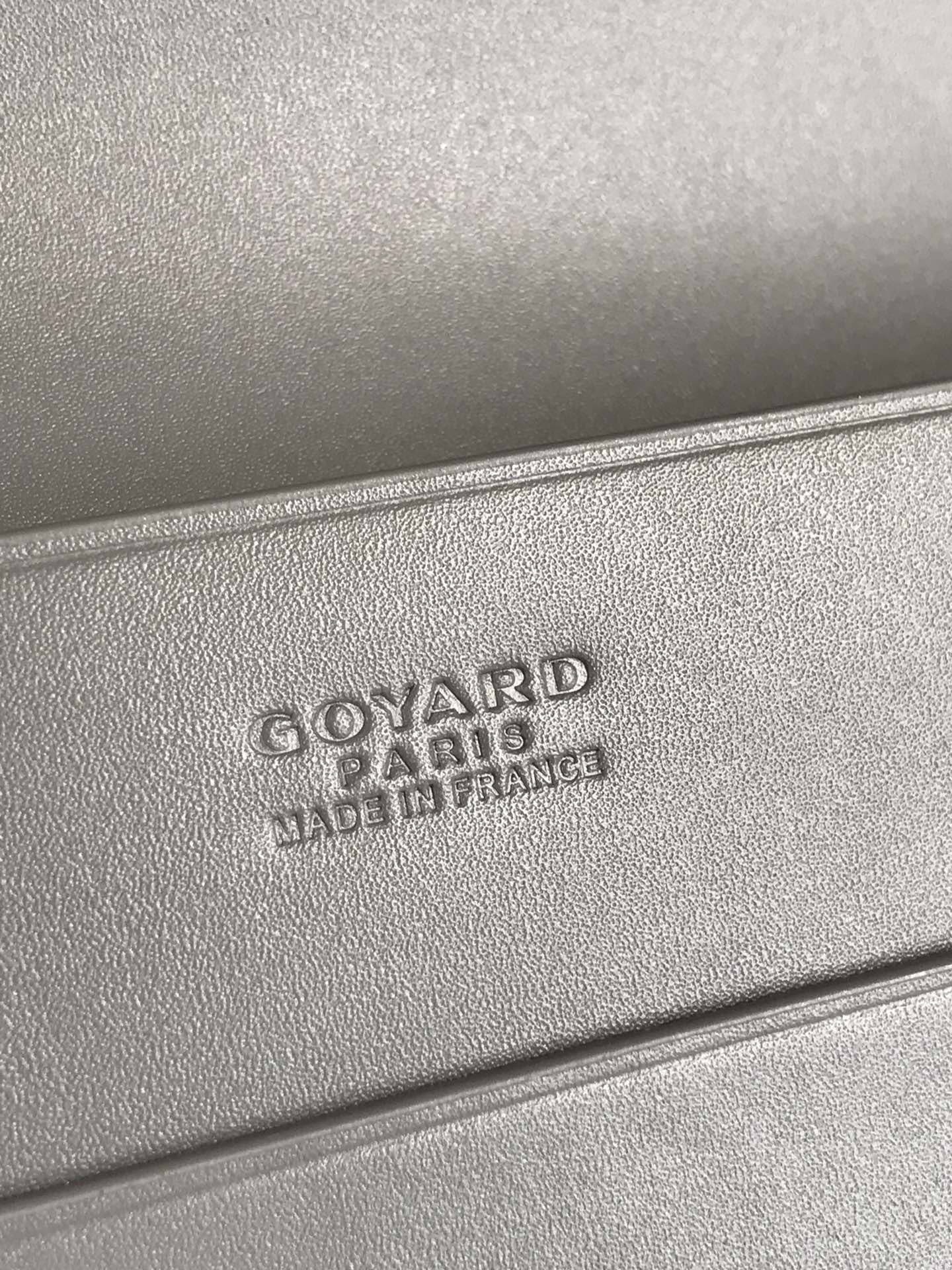 Goyard Richelieu Wallet 19 Cm Gray Goyardine Canvas