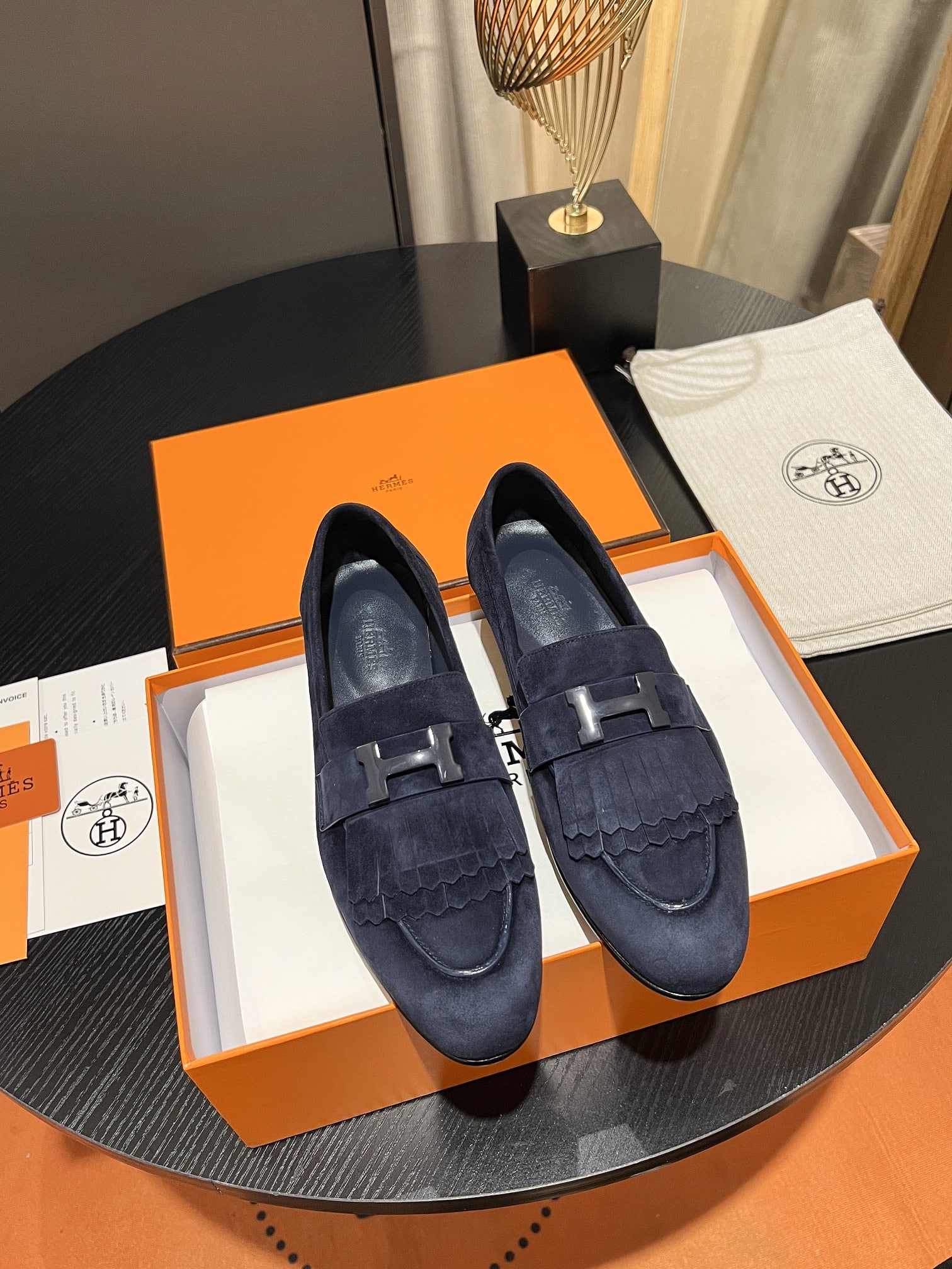 Hermes Royal Loafer Blue