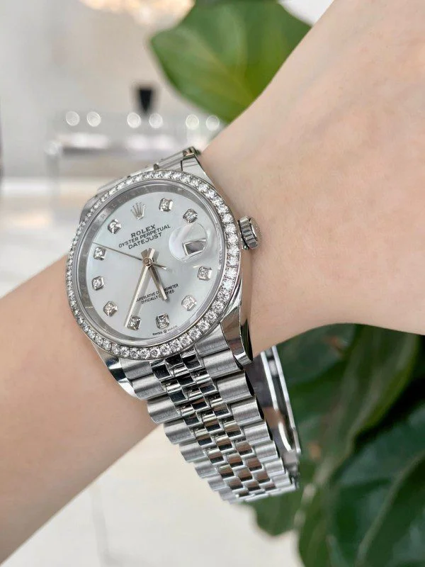 [Superclone] Rolex Datejust 36mm Mother-of-Pearl Dial Jubilee 126284RBR