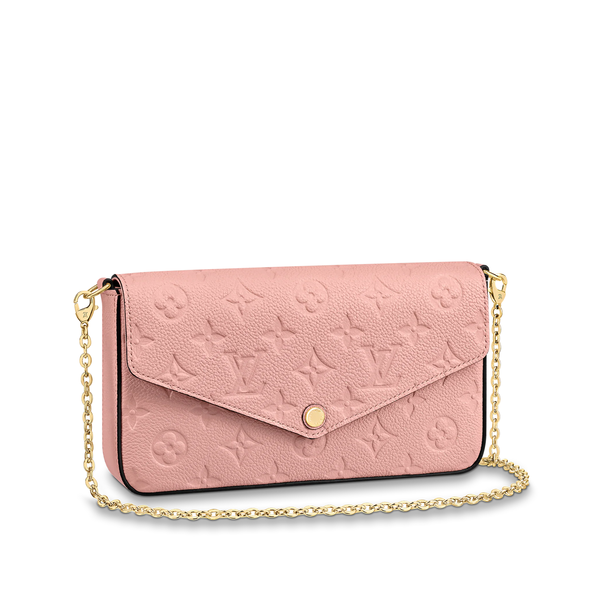 Louis Vuitton F Licie Pochette Rose Pink 21cm/8.3in