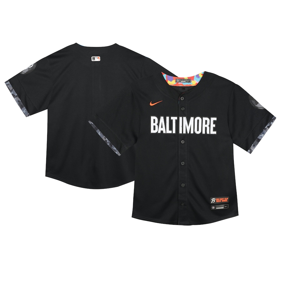 Baltimore Orioles Infant City Connect Limited Jersey Black