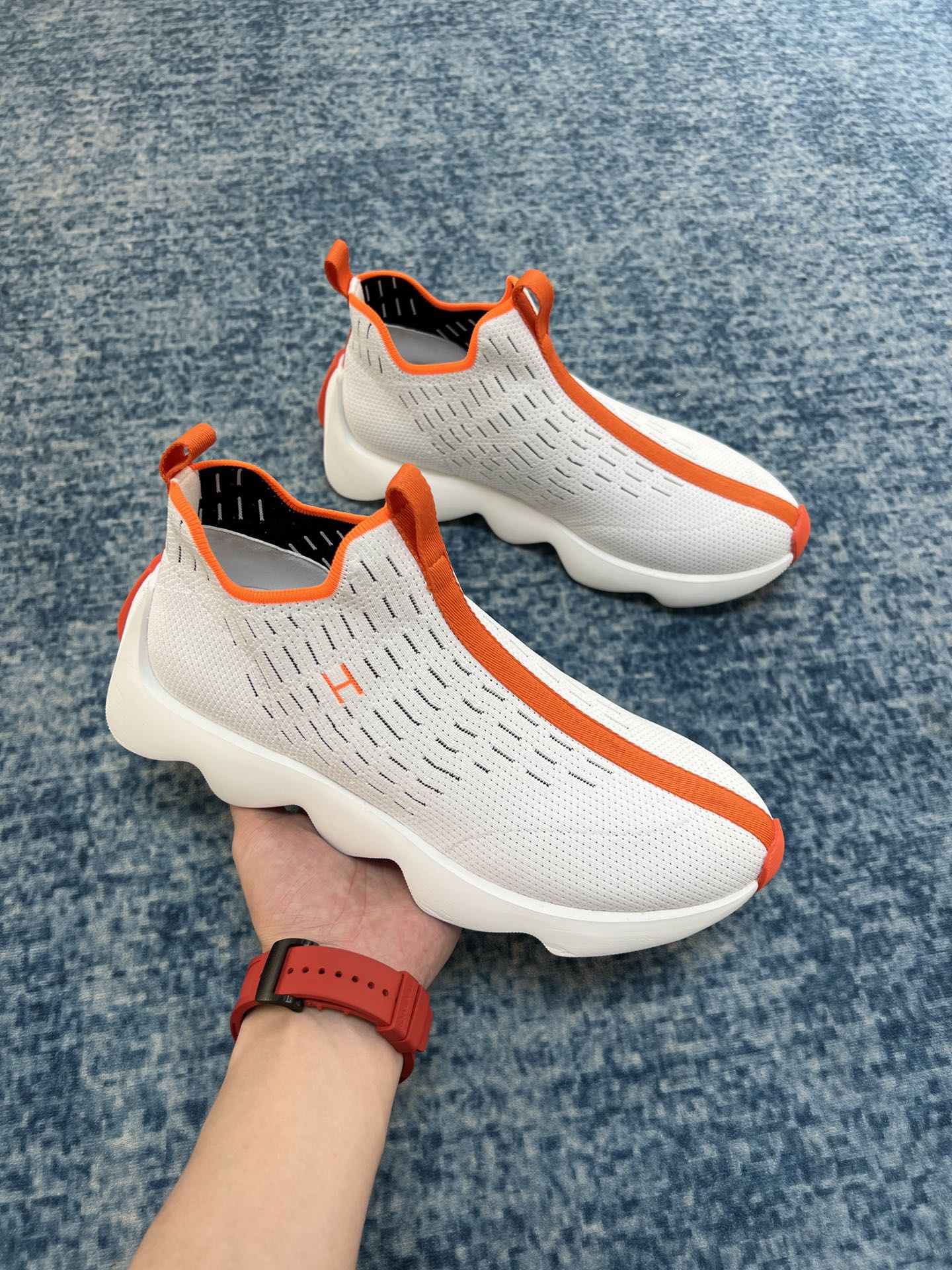 HERMES ECLAIR SNEAKER WHITE
