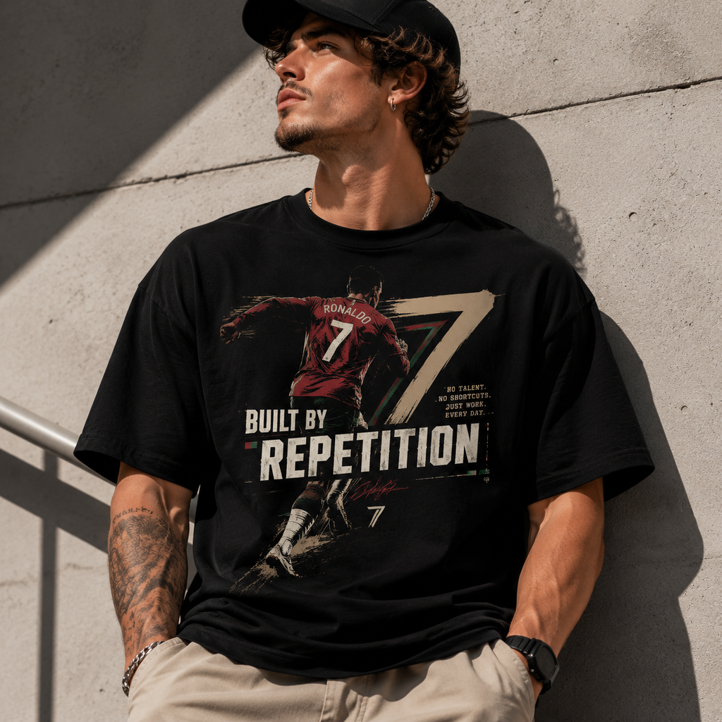Cristiano Ronaldo Pure Cotton Unisex T-Shirt – Limited-Time Offer