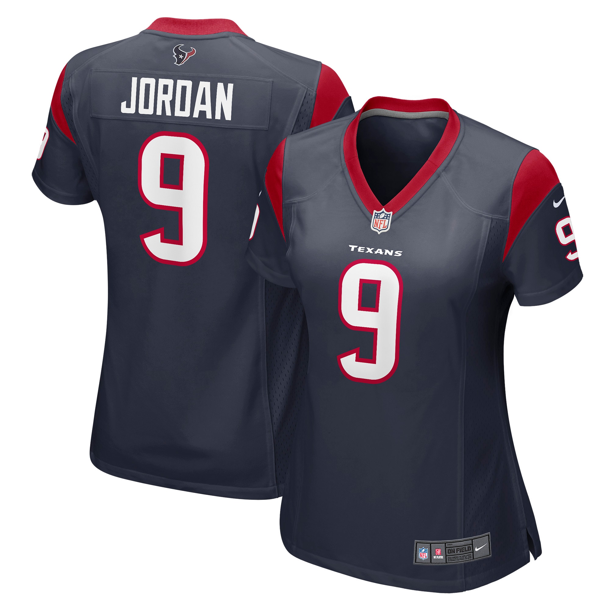 Brevin Jordan Houston Texans Nike Women's Game Jersey - Navy