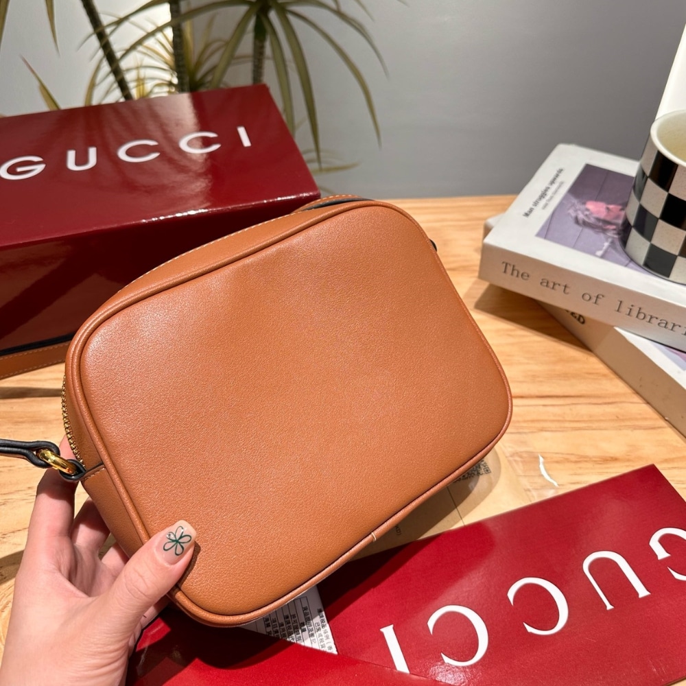 Gucci Blondie Mini Shoulder Bag Brown 20Cm 820429 Aaedb 2718