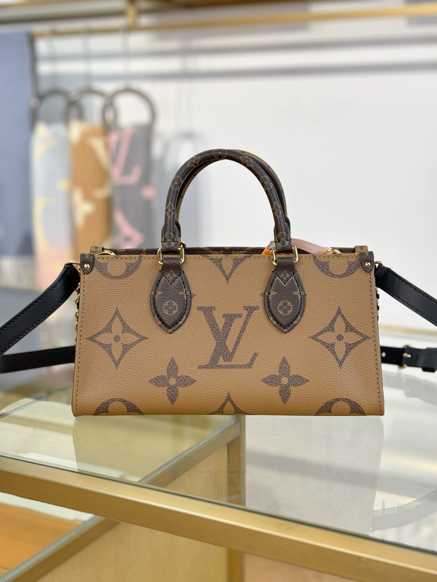 Louis Vuitton LV x TM OnTheGo East West Chain Bag ‘Black’ M14236 25cm/ 9.8in
