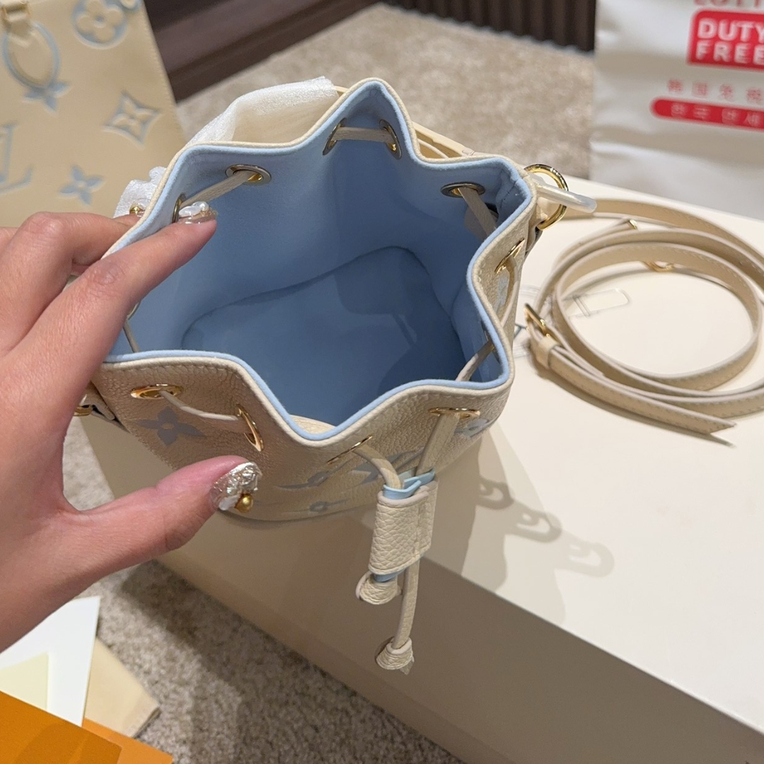 Louis Vuitton Nano No  Candy Blue 13Cm