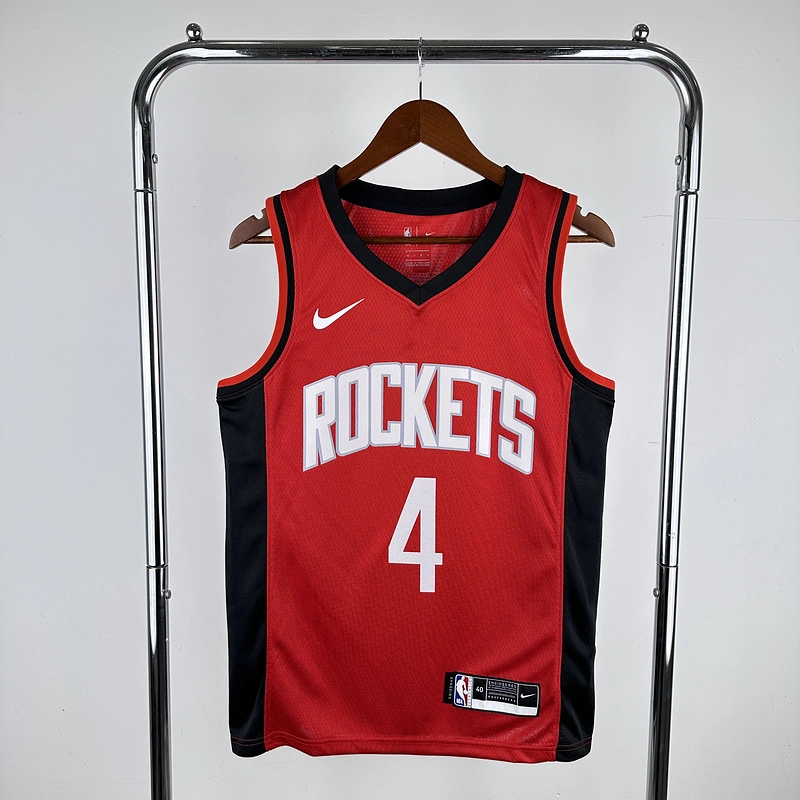2023 NBA Houston Rockets 4 GREEN Basketball Jersey