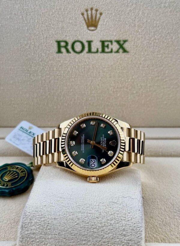 [Superclone] Rolex Datejust 31mm Olive Green Dial President 278278